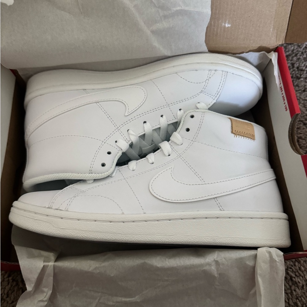 Nike Court Royale 2 White Mid Top Sneakers